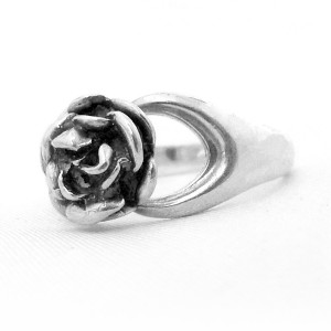 Erik Granit Finland small rose ring rozen kleine 925 sterling silver zilveren modernist designer vintage 1974 Finnish 5.JPG