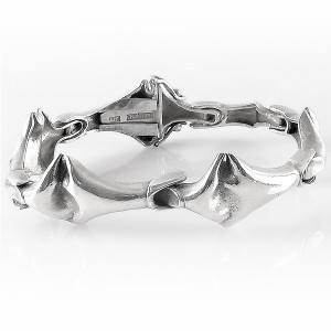 Matti Hyvarinen Finland sterling 925 zilveren silver modernistische modernist brutalist designer armband link bracelet lapponia 1.jpg