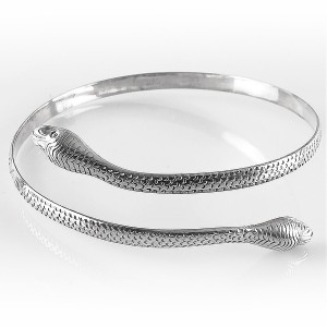 925 sterling silver zilveren snake bangle bracelet Vintage slang serpent slangen armband designer modenist 1.jpg