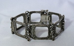 Teka Theodor Klotz vintage modernist sterling 925 silver zilveren armband Bracelet sixties 60er jaren c.JPG