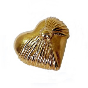 Loris Azzaro vintage designer brooch broche Heart hart gilded verguld 3a.jpg