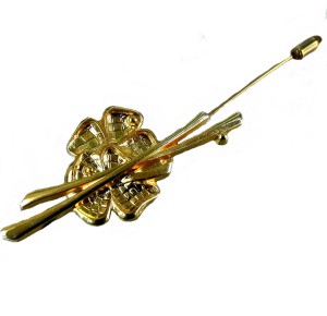 Miss Arpels van Cleef vintage pin broche brooch rever speld original box doos 90s designer 4a.jpg