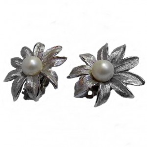 Judy Lee America Amerikaanse vintage designer clip oorbellen earrings silver coloured pearl parel costume jewelry 4 (1) a.jpg