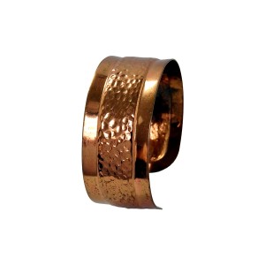 Exquisite vintage hamerslag hand hammered modernist copper koperen armband spang cuff bracelet Solihul UK VK Engeland England 5.JPG