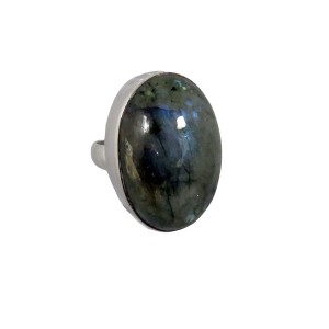 Labradoriet labradorite stone steen 925 sterling silvere zilveren designer ring vintage modernist 6.jpg