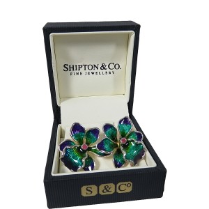 Shipton _en_ Co UK England vintage sterling silver zilveren enamel emaille stud earrings steek oorbellen oorstekers designer 1.jpg