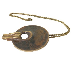 Harrie Harry Lenferink bronzen bronze pendant necklace collier hanger ketting moderninst vintage designer 80er jaren 1980s 5.jpg