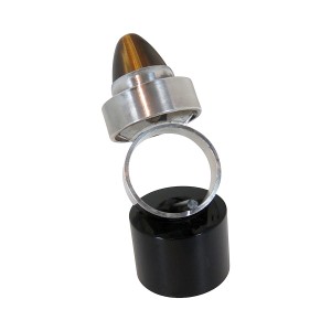 Niels Erik From N.E. From Denmark Denemarken sterling 925 silver ring conical tiger eye stone conische tijgeroog steen vintage modernist designer 1960s 60er jaren 8a.jpg