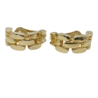 Christian Dior zeer stijlvolle vintage designer clip oorbellen, 80er jaren.