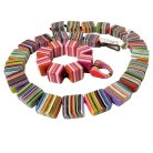 Carlos Sobral, Jacky Brazil lijn, Pop-Art sieraden set; collier, ring en armband.
